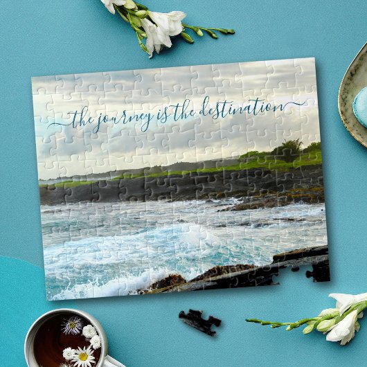 Puzzle Hawaii Black Sand Beach Voyage Destination