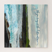 Puzzle Hawaii Black Sand Beach Voyage Destination (Horizontal)