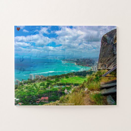 Puzzle Hawaii Diamond Head (Horizontal)