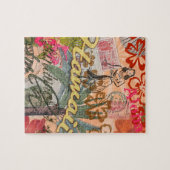 Puzzle Hawaii Hula Fleur Voyage Vintage (Horizontal)