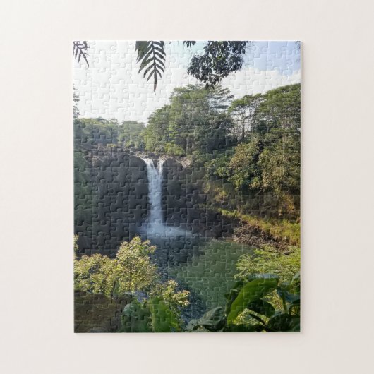 Puzzle Hawaii Waterfall Scenic Travel Photography (Vertical)