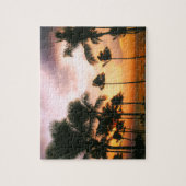 Puzzle Hawaiian Beach Palm Trees Sunset - Hawaii Travel (Vertical)