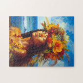 Puzzle Hawaiian Island Goddess Tropical (Horizontal)