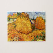 Puzzle Haystacks en Provence par Vincent van Gogh (Horizontal)