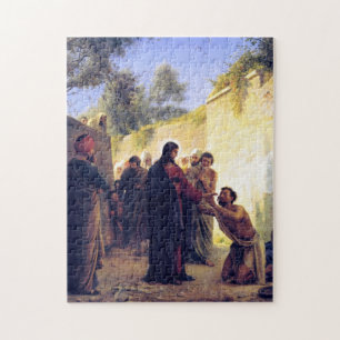 Puzzle Healing of the Blind Man by Carl Bloch