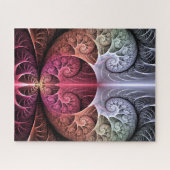 Puzzle Heartbeat, Abstrait surreal Imaginaire Fractal Art (Horizontal)