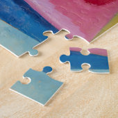 Puzzle Heavy Red | Kandinsky | (Côté)