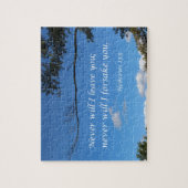 Puzzle Hébreux 13:5 Jamais je ne vous quitterai (Vertical)