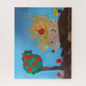 Puzzle Hedgehog Painting (Vertical)