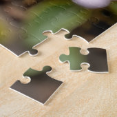 Puzzle Hedgehogs Carefully Sharing Valentine Hearts (Côté)