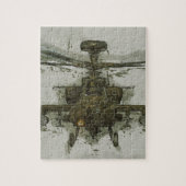 Puzzle Hélicoptère de combat d'Apache (Vertical)
