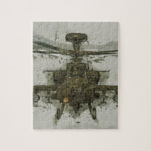 Puzzle Hélicoptère de combat d'Apache