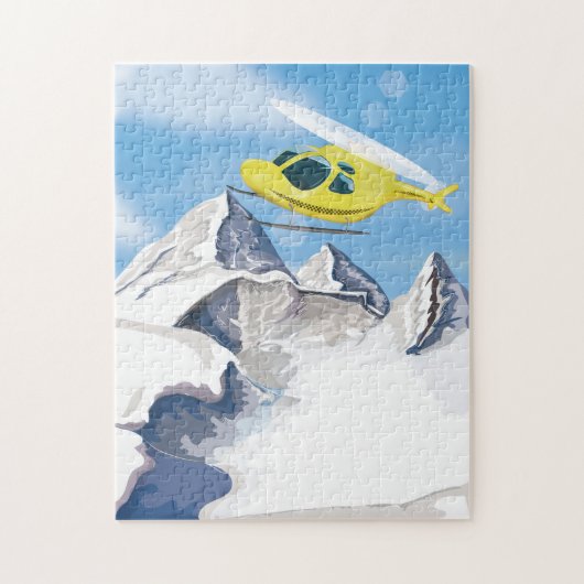 Puzzle Hélicoptère de secours (Vertical)