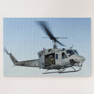 Puzzle Hélicoptère UH-1N Huey Marine Medium Tiltrotor