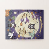 Puzzle Hello Kitty And Friends Halloween (Horizontal)