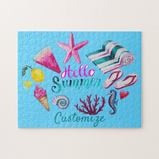 Puzzle Hello Summer (Horizontal)