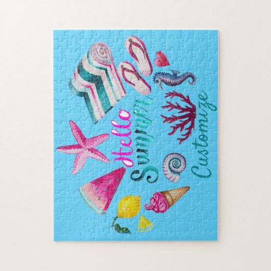 Puzzle Hello Summer (Vertical)