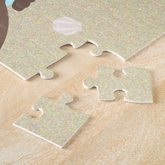 Puzzle Hello Summer Beach Dogs Blue (Côté)