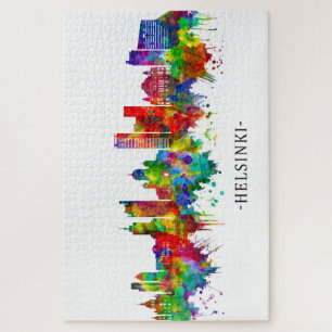 Puzzle Helsinki Finlande Skyline