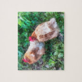 Puzzle Hen Party (Vertical)