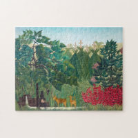Henri Rousseau - La cascade