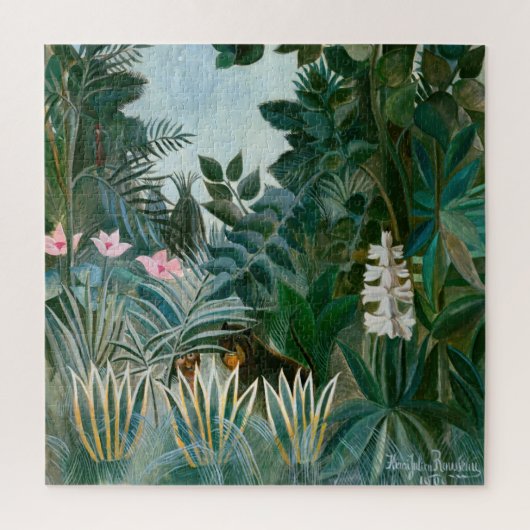 Puzzle Henri Rousseau - La jungle équatoriale (Vertical)
