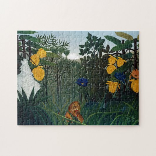 Puzzle Henri Rousseau La refonte du Ga botanique du Lion (Horizontal)