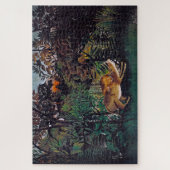 Puzzle Henri Rousseau - Le lion affamé (Vertical)