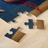 Puzzle Henri Rousseau - Les Flamants roses (Côté)