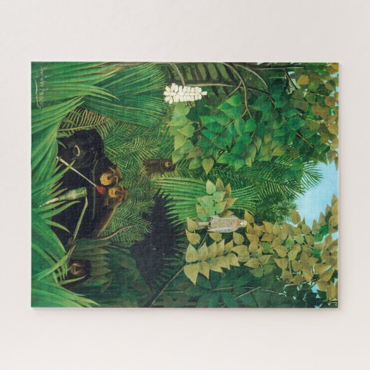 Puzzle Henri Rousseau - Les Joyeux Jesters (Horizontal)