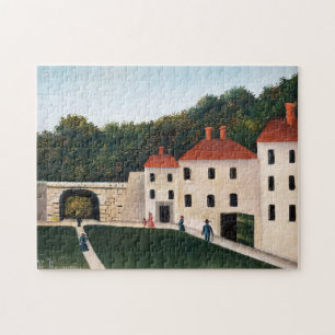 Puzzle Henri Rousseau - Promeneurs dans un parc