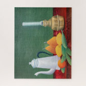 Puzzle Henri Rousseau - Still Life with Coffee Pot (Vertical)