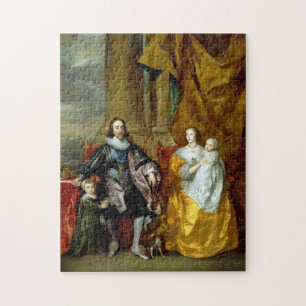 Puzzle Henrietta Maria et Charles I de Van Dyck