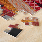 Puzzle Henry le Huitième et ses six femmes (Côté)