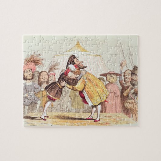 Puzzle Henry VIII (1491-1547) et Francis I de la France (Horizontal)