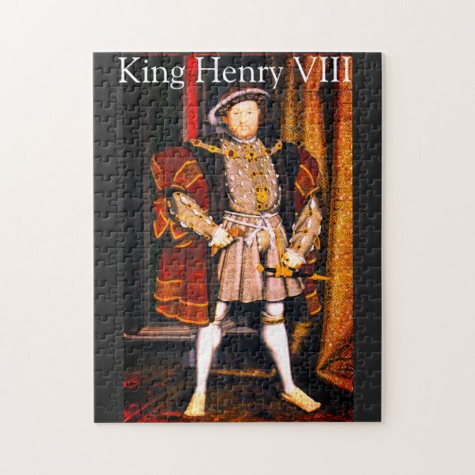 Puzzle Henry VIII Tudors Histoire King Angleterre six fem (Vertical)