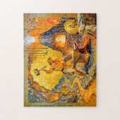 Puzzle Hephaestus in Forge with Hammer, Anvil, Volcano Fu (Vertical)