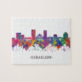 Puzzle Héraklion Grèce Skyline (Horizontal)