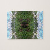 Puzzle Herbe Verte Ciel Bleu (Horizontal)