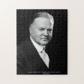 Puzzle Herbert Hoover 31e Président des États-Unis (Vertical)
