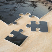 Puzzle Herbes au lac Sunset (Côté)