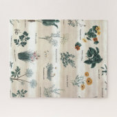 Puzzle Herbes Fleurs Plantes (Horizontal)