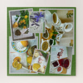 Puzzle Herbes pour la santé Collage (Horizontal)