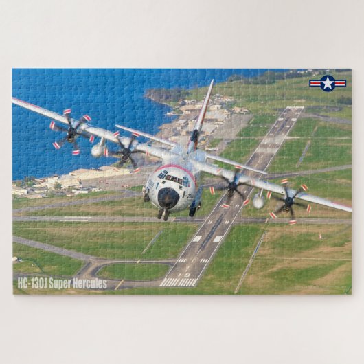 Puzzle HERCULES SUPER HC-130J (20 x 30 POUCES) (Horizontal)