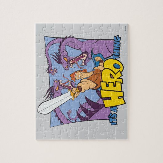 Puzzle Hercules vs Hydra - It's a HERO Thing Jigsaw Puzzl (Vertical)