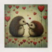 Puzzle Hérisson Amour 1 (Vertical)