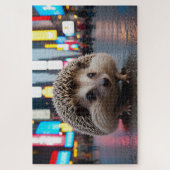 Puzzle Hérisson dans le Carré du temps (Vertical)