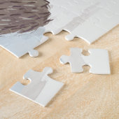 Puzzle Hérisson floral mignon (Côté)