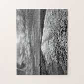 Puzzle Hermosa Beach, photo en noir et blanc (Vertical)