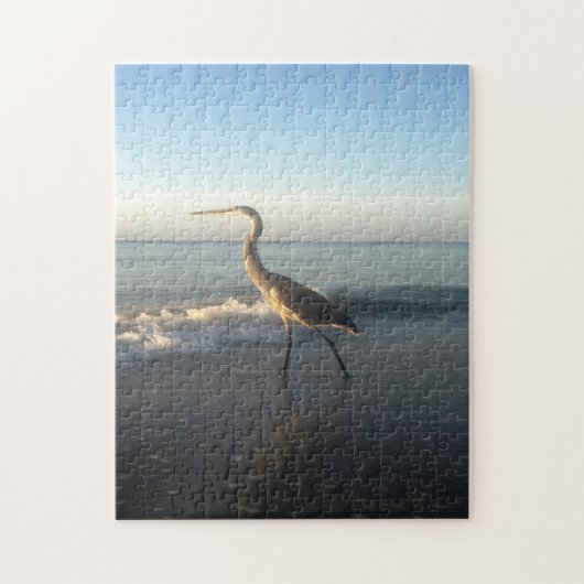 Puzzle Heron Beach Florida. (Vertical)